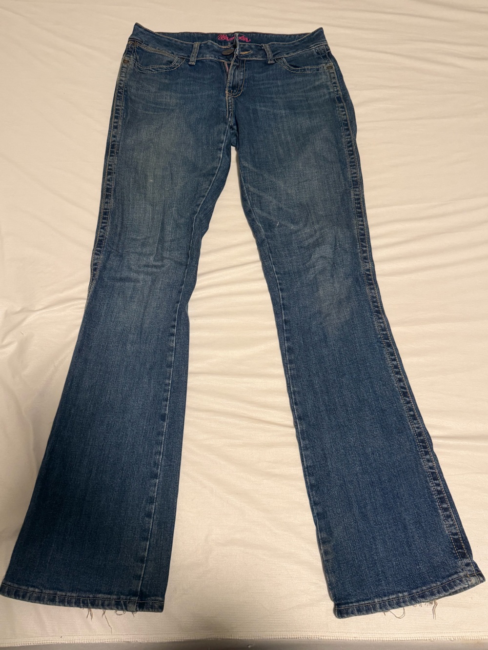 Wrangler Women's Dark Blue Flare Jeans